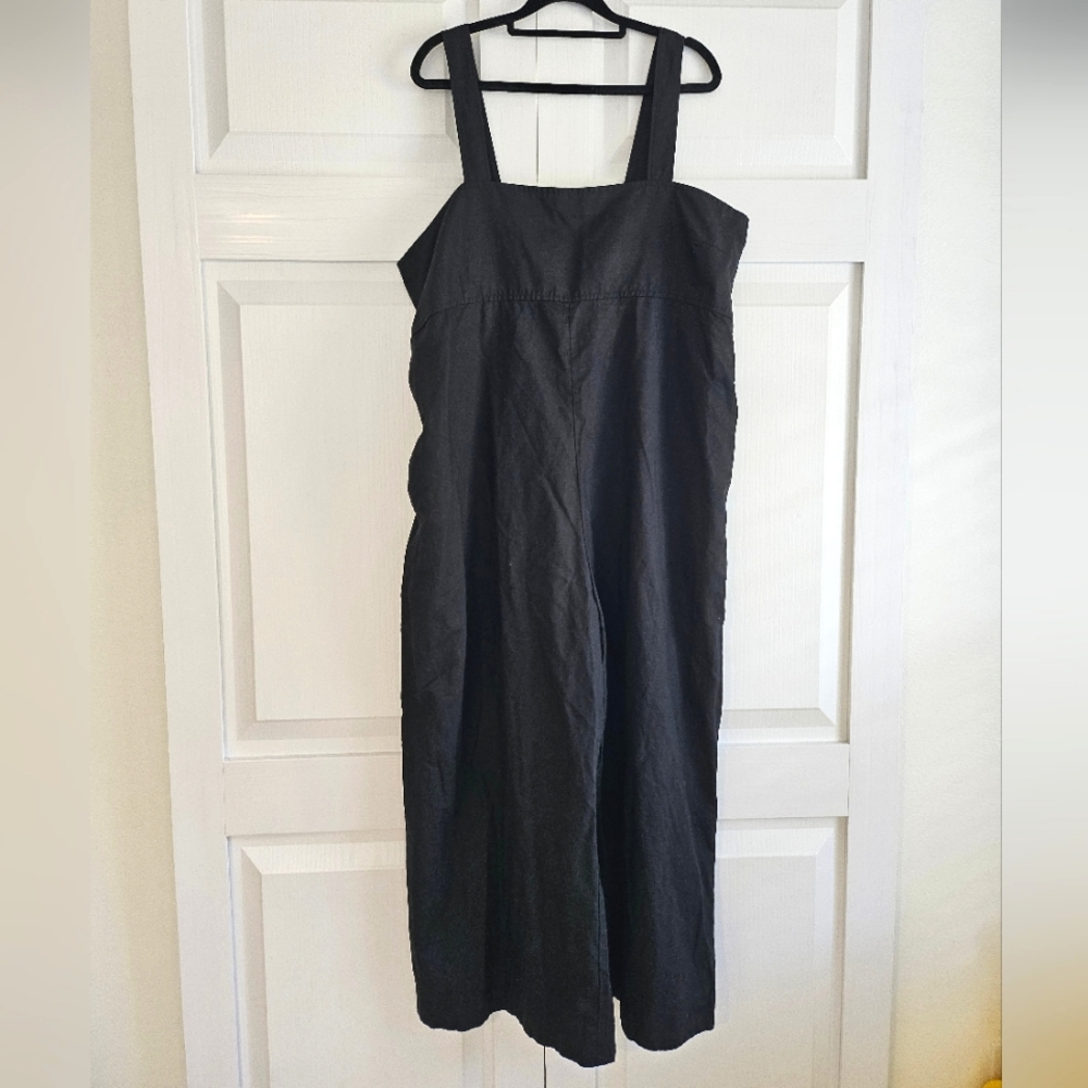 UNIQLO Japan Linen Blend Overalls